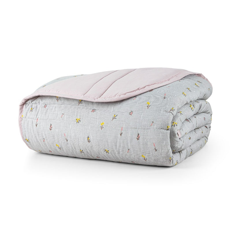 Edredom Dupla Face Casal/Queen Micropercal | Toque Macio e Conforto