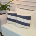 Kit Manta de Tricot Sofá Poltrona 150x100cm Decorativa de Alto Padrão com 2 Capas de Almofadas 45x45cm