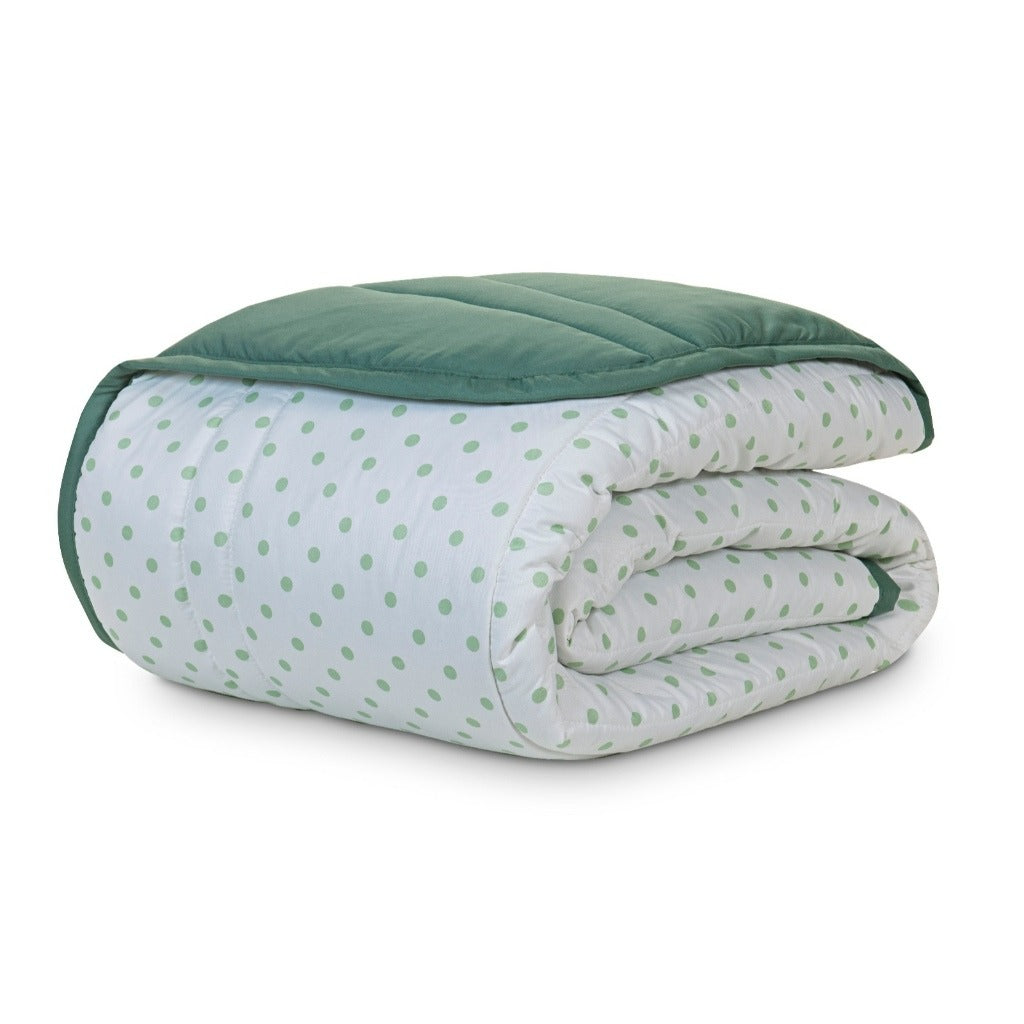 Edredom Dupla Face Casal/Queen Micropercal | Toque Macio e Conforto