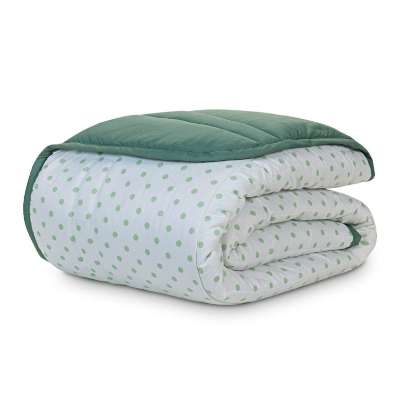 Edredom Dupla Face Casal/Queen Micropercal | Toque Macio e Conforto