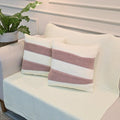 Kit Manta de Tricot Sofá Poltrona 150x100cm Decorativa de Alto Padrão com 2 Capas de Almofadas 45x45cm