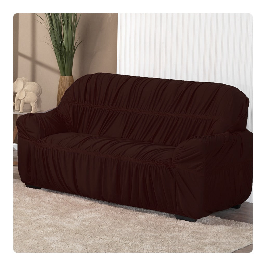 Capa De Sofá Elasticada Malha 3 Lugares Avulsa – Proteção, Conforto e Estilo para Sua Sala