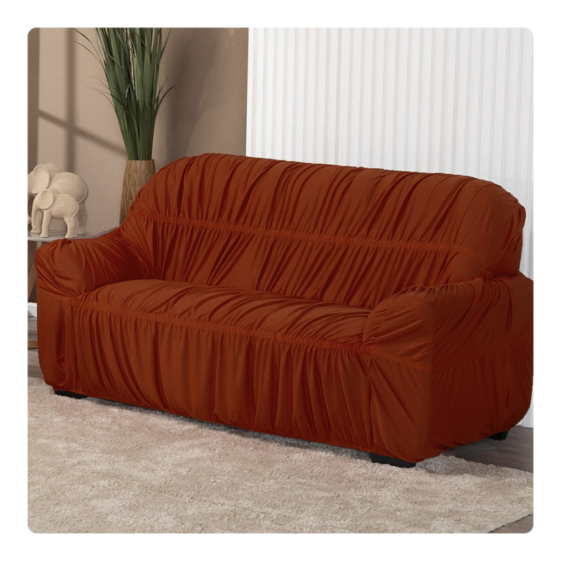 Capa De Sofá Elasticada Malha 3 Lugares Avulsa – Proteção, Conforto e Estilo para Sua Sala