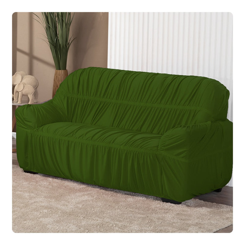 Capa De Sofá Elasticada Malha 3 Lugares Avulsa – Proteção, Conforto e Estilo para Sua Sala
