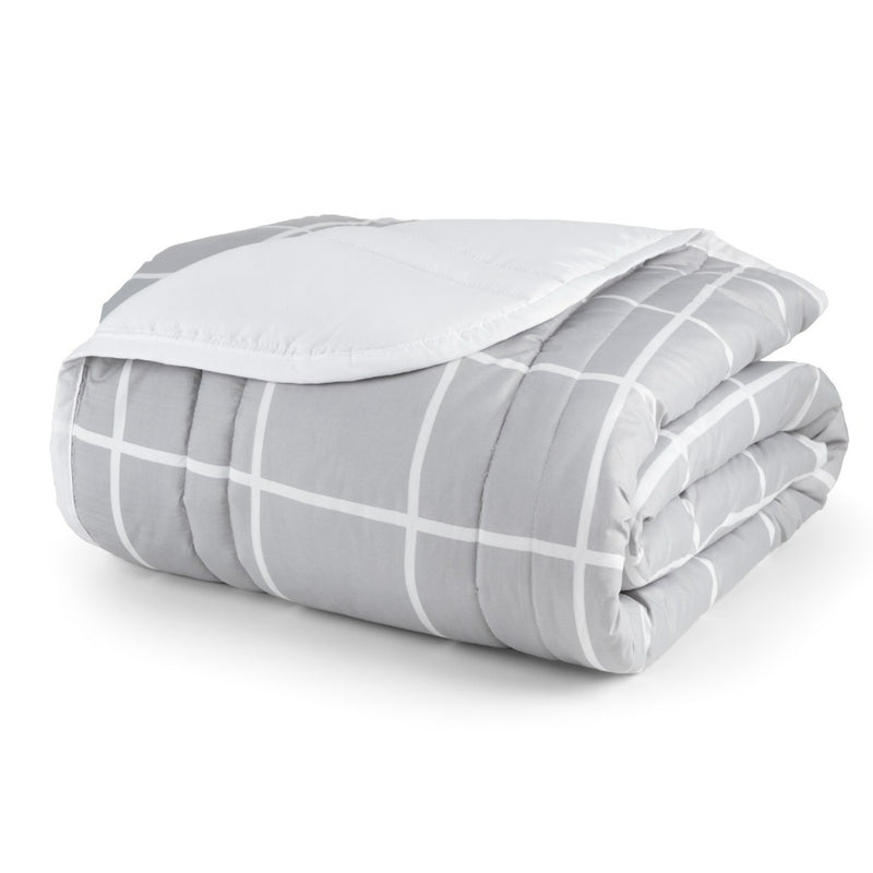 Edredom Dupla Face Casal/Queen Micropercal | Toque Macio e Conforto