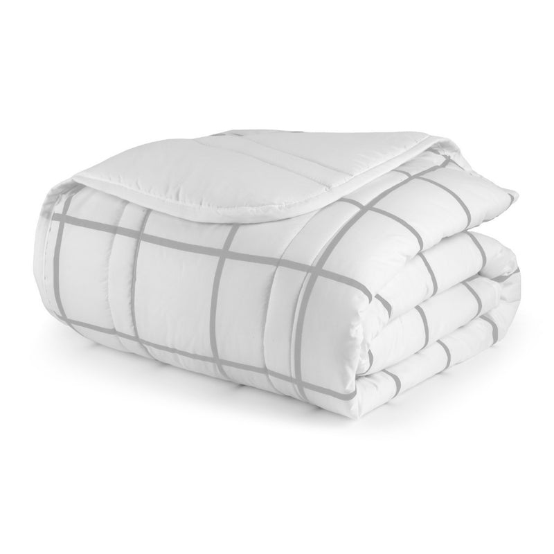 Edredom Dupla Face Casal/Queen Micropercal | Toque Macio e Conforto