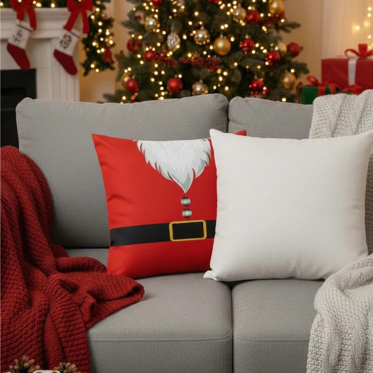 Kit 3 Capas Almofadas Decorativas Natal Papai Noel – Decoração de Natal Para Sala