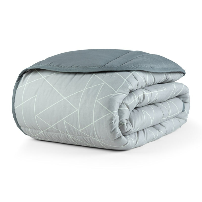 Edredom Dupla Face Casal/Queen Micropercal | Toque Macio e Conforto
