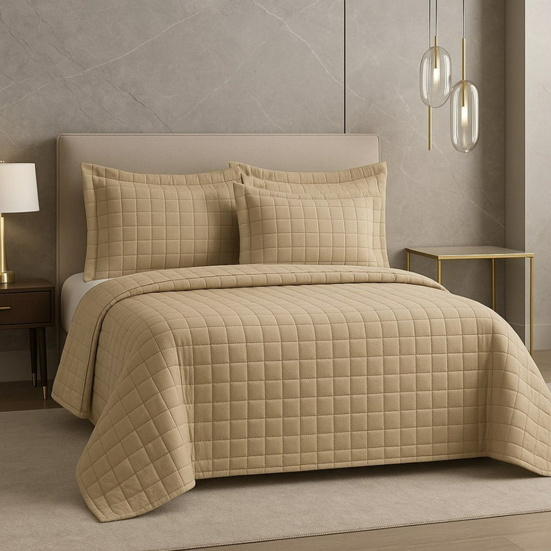 Cobre Leito 300 Fios Dupla Face com Porta Travesseiro – Casal, Queen e King