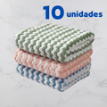 Pano Multiuso - Sua Casa Limpa e Organizada - Microfibra Macia Premium